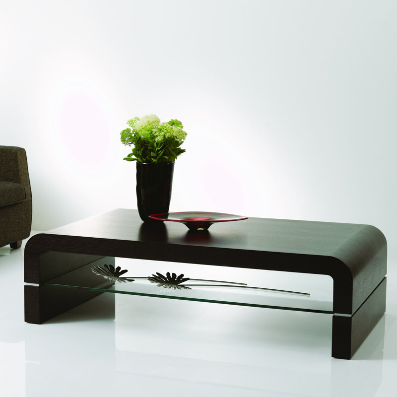 Shafer Glass Single Coffee Table