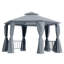 Adoni 3m x 3m Steel Patio Gazebo