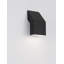 Black Integrated LED Outdoor Flush Mount