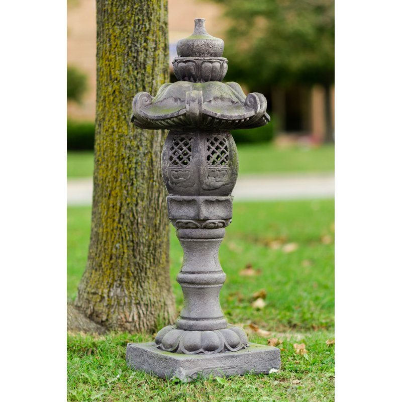 Fordingbridge 36In Grey Stone Lantern