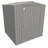 Elite Steel Storage Shed, 6X6, Cool Grey-67124311