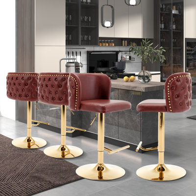 Ensemble de 4 tabourets de bar Modern