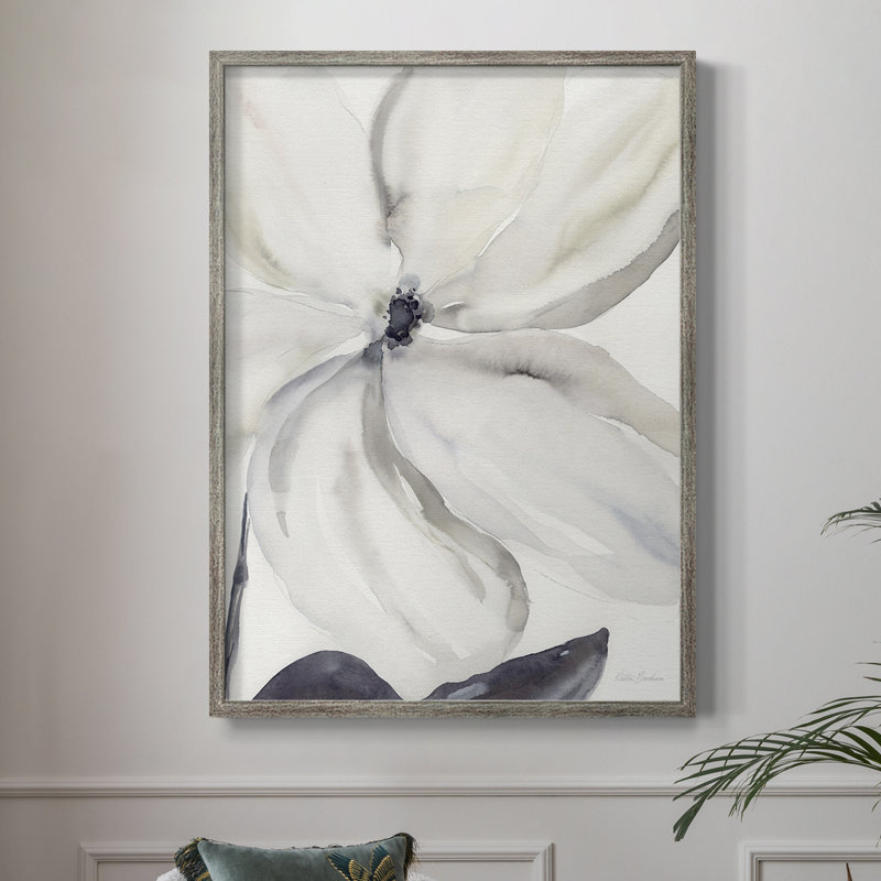 Daybreak Bloom I Framed Print - Solid Wood 46823, 11" H x 9" W