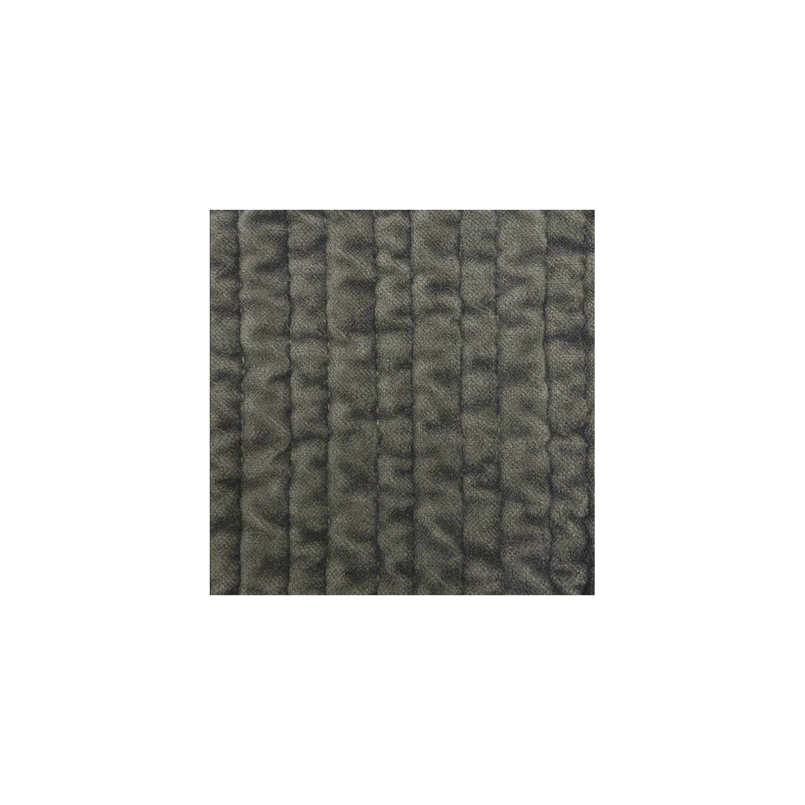 Kobie Stonewashed Cotton Quilted Modern Rustic 1 Piece Pillow Sham, Gray, Euro