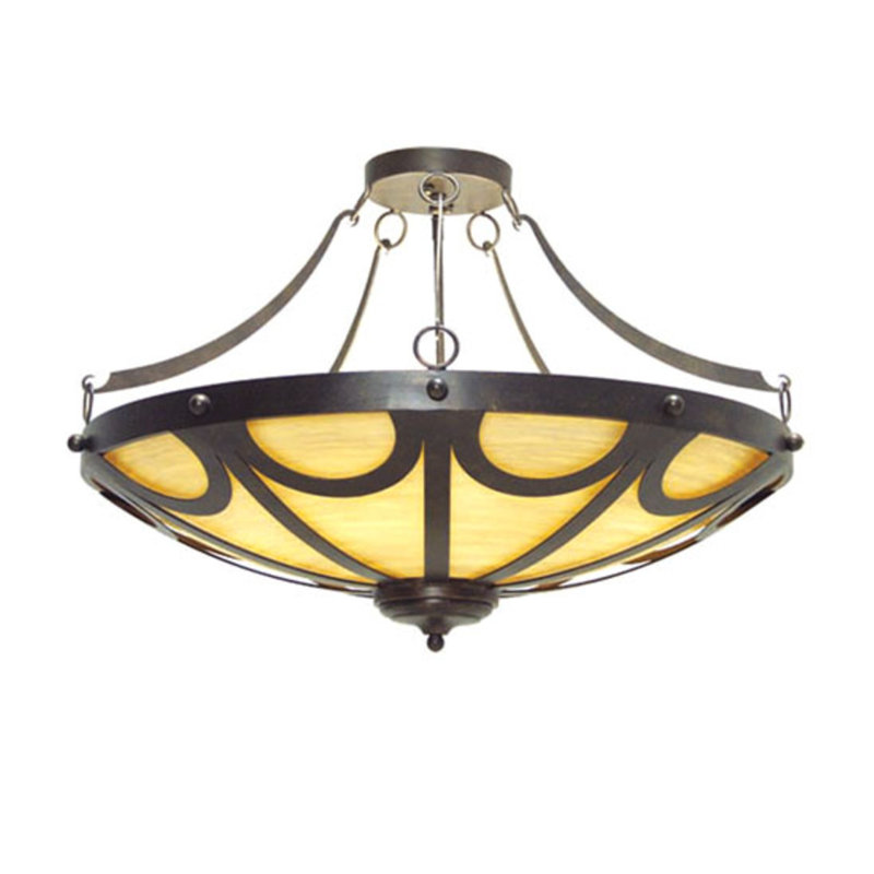 Carousel 12 - Light Semi Flush Mount