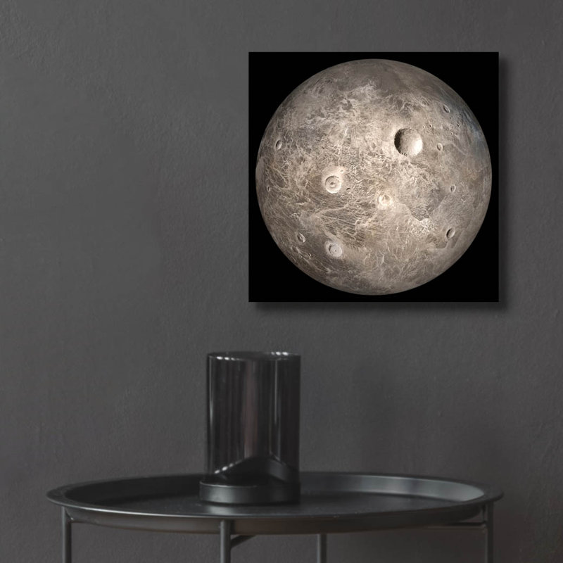 «Ceres Asteroid» par Epic Portfolio, art mural en verre acrylique, H 12 po x l 12 po x P 0,13 po