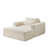 Velours côtelé beige sélectionné