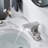 Centerset Bathroom Faucet with Drain Assembly, 2-handle Bathroom Sink Faucet-97849320