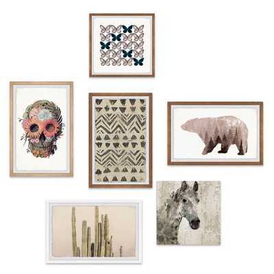 Sarahbella «Sauvage Boho Hexaptych»