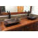 17" Modern Rectangle Hand Forged Old World Copper Vessel Sink