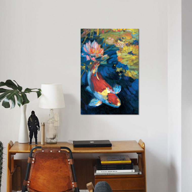 «Asian Serenity I», impression sur toile, H 12 po x l 8 po x P 0,75 po, Toile tendue, Pas de tapis