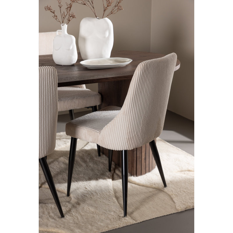 Minerville 4 - Person Dining Set