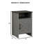 Table d'appoint rustique de style campagnard 1Pc