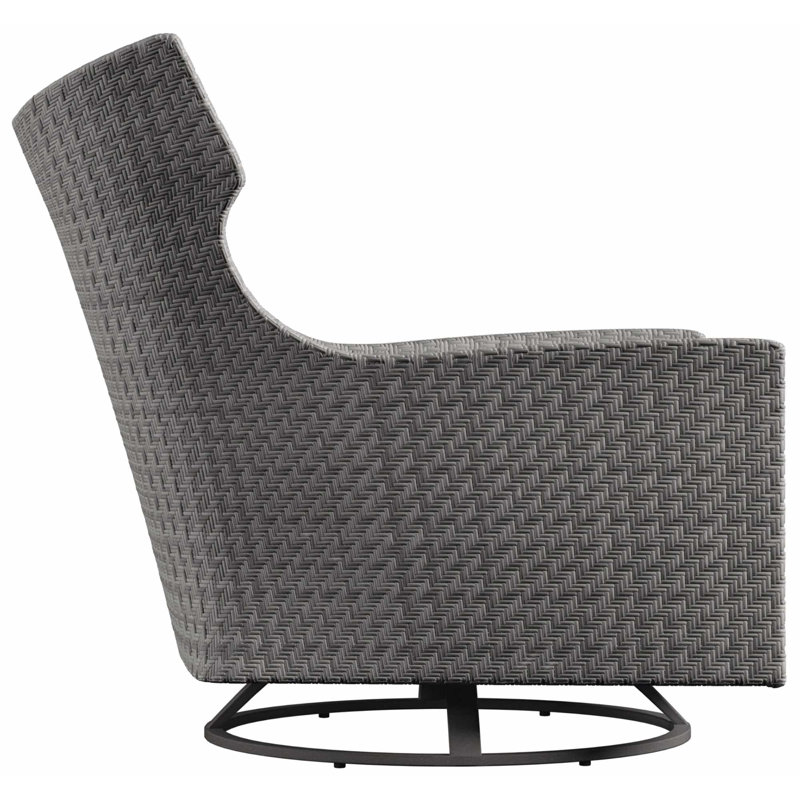 Captiva Outdoor Swivel Lounge Chair, White Linen 6016-000