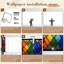 Peler et coller le papier peint mural Vitrail sans soudure géométrique coloré abstrait moderne art mural auto-adhésif et amovible-912306372