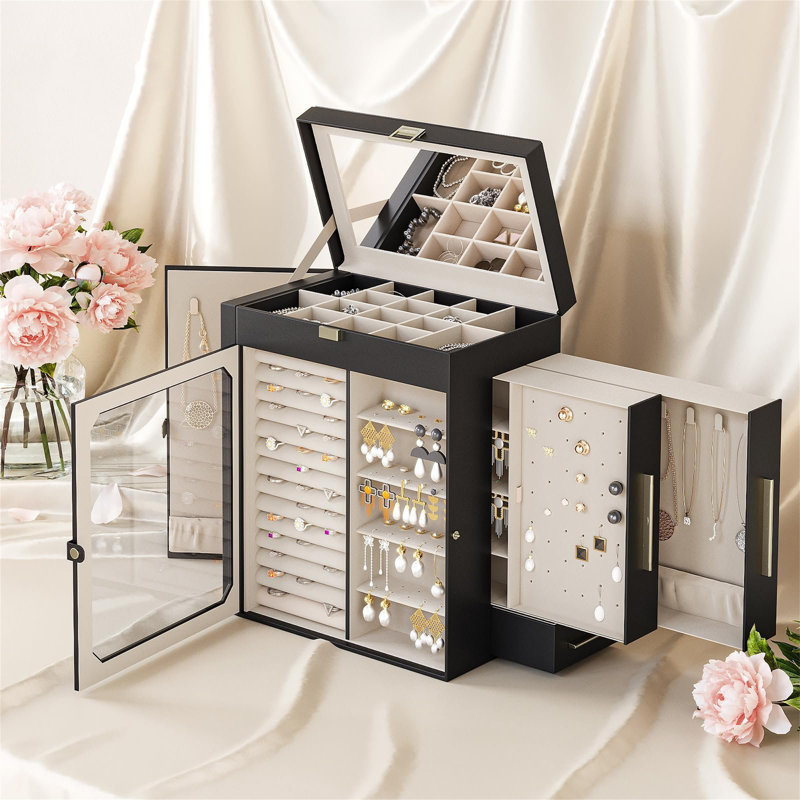 Rondallyn Jewellery Box +, in Grey