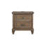 Gurkamal Wood 2-Drawer Nightstand-2087827274