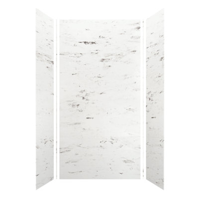 Ensemble de mur de douche lisse