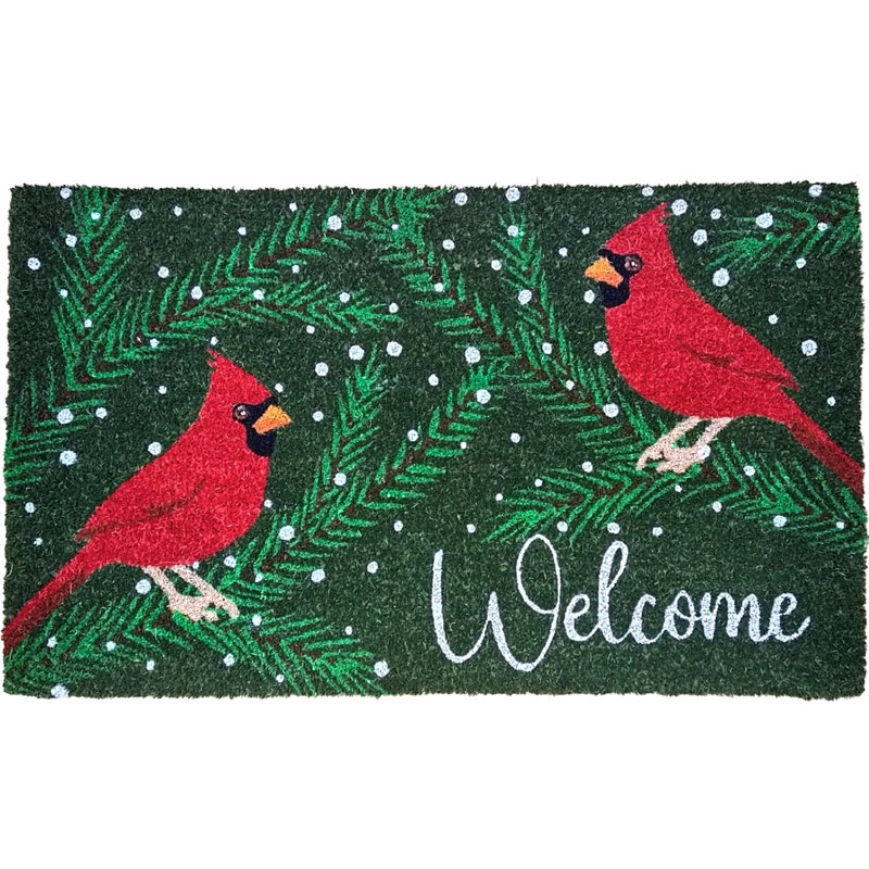Paillasson Cardinals In Snow