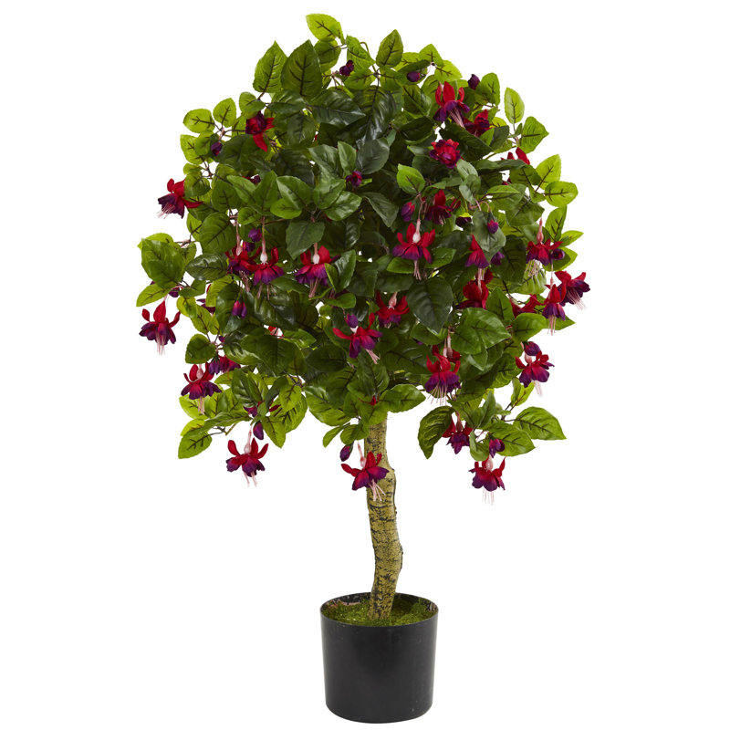 Topiaire ficus artificiel 36 po en pot