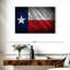 Drapeau de Borges au Texas sur bois-107832512