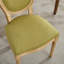 Chaise de salle à manger en bois massif style français, ensemble de 2-412446684