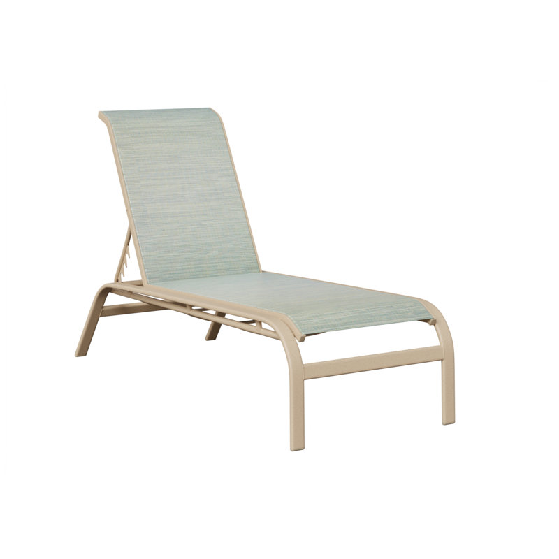 Chaise longue sans accoudoirs Berlin Gardens Murphy, Luna multicolore, Menthe