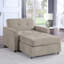 Fauteuil-lit convertible de 49 po de large Lida-1860456088