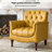 Orme 32" W Tufted Genuine Leather Armchair-122503355