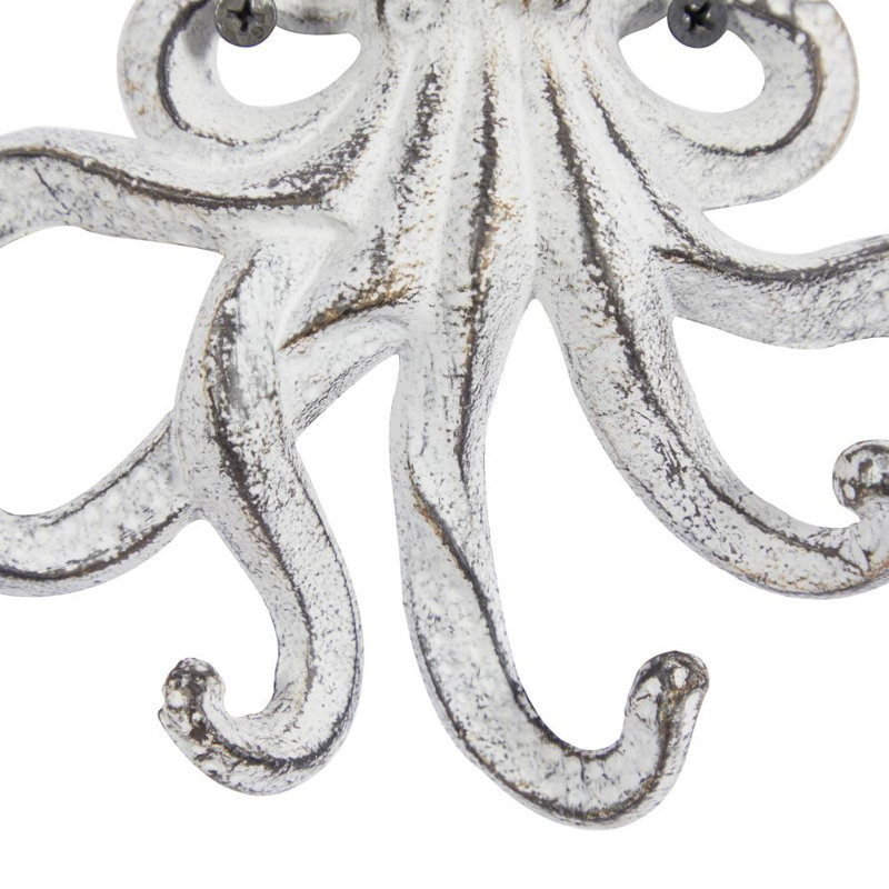 Ensemble de crochets muraux en métal Octopus 6 crochets Finnell