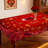 Valentine's Day Tablecloth - Red Rose & Crystal Heart Decorative Table Cover, Romantic Love-Themed Fabric Tablecloth for Valentine Dinner, Holiday Party, Kitchen Dining, Reusable Washable Tablecloth , Elegant Valentine Home Decor for Rectangular Tables-1689915642