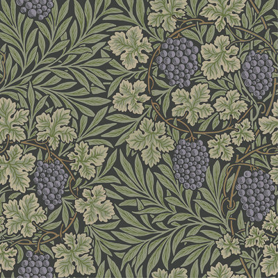 Vine Floral Wallpaper