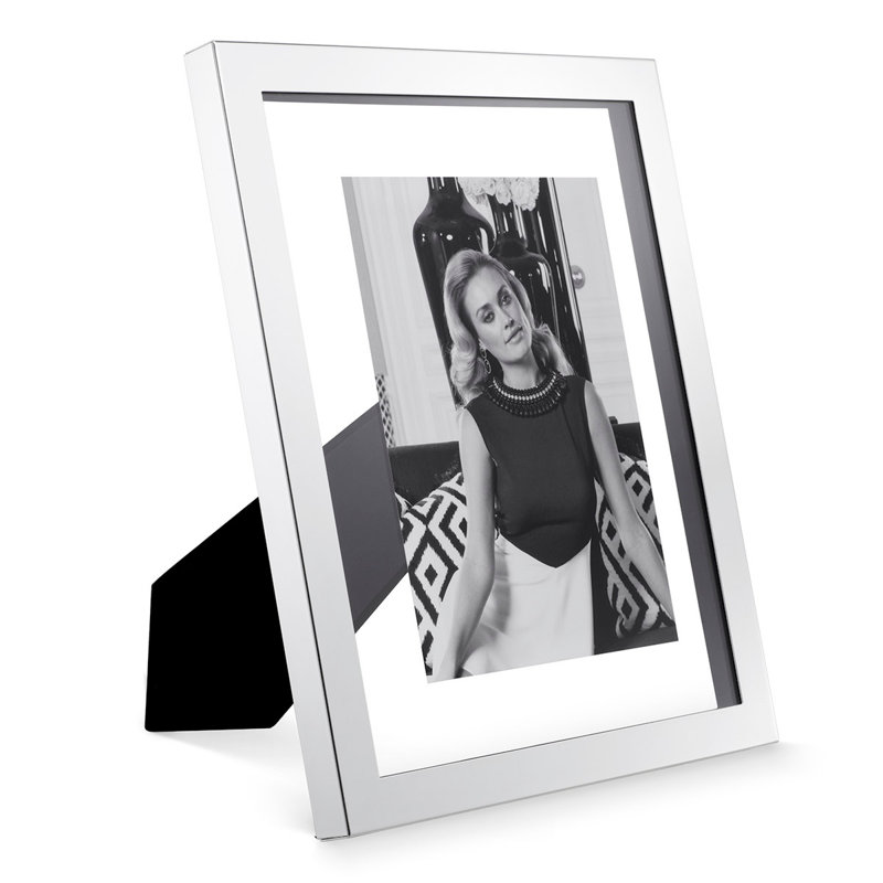 Brentwood Wood Picture Frame, 5" x 7", Silver