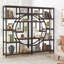 Alberico 174cm H x 95cm W Iron Bookcase-2037852555