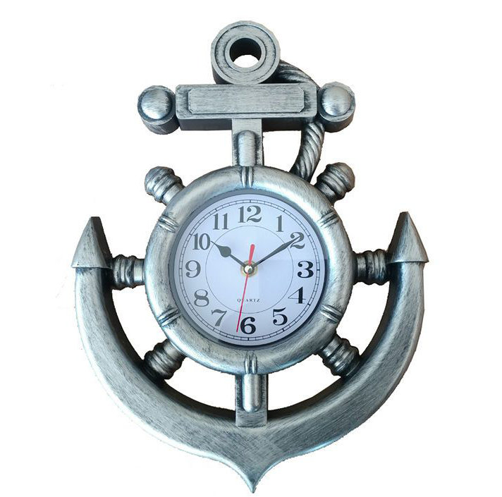 Wolverton Wall Clock, Silver