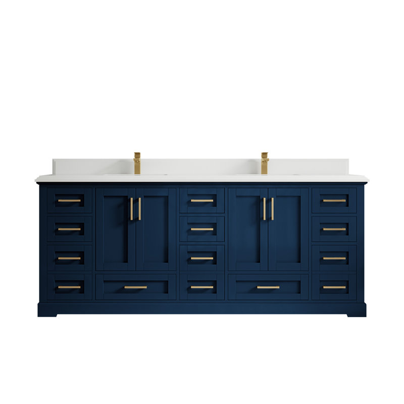 Ensemble de meuble-lavabo double 84 po Esin
