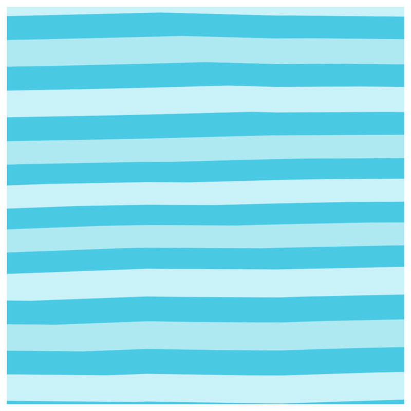 Tapis de bain à rayures bleues et blanches, L 34 po x L 21 po