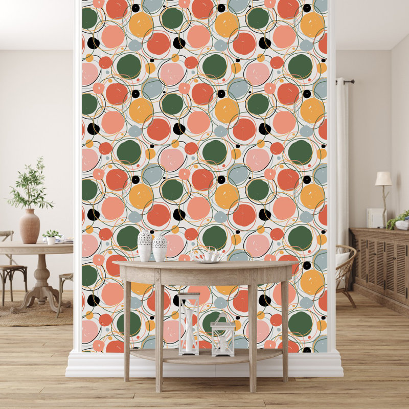 Panneau de papier peint adhésif Hiromu, L 2,08 pi x L 10,42 pi