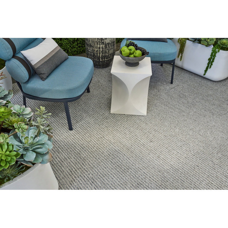 Bali Area Rug in Gray, Rectangle 6' x 9'