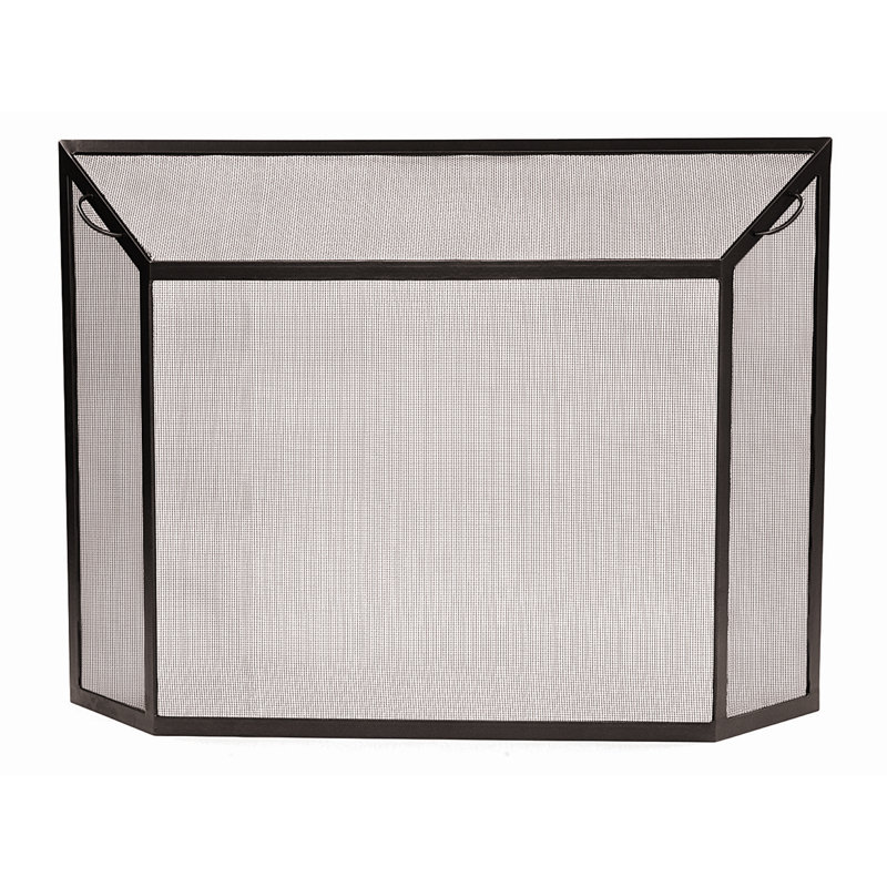 Pare-étincelles en fer 4 panneaux Alarnah, H 33 po x l 44 po x P 7 po