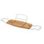 Freestanding Bamboo Bathroom Accessory Tray