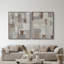 In Place Set Canvas Abstract Print by Oliver Gal, Black Frame, 16 x 20-1803236218-1803236222
