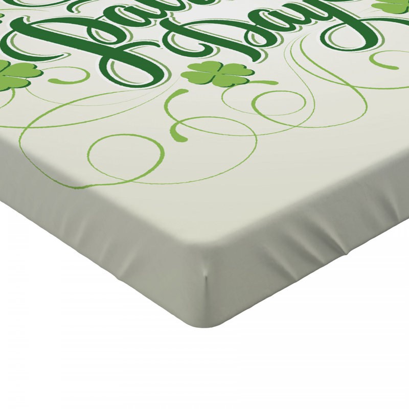 Clover Fitted Sheet, Queen Fitted Sheet