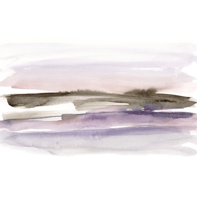 " Purple Umber II " by Jennifer Goldberger Painting Print