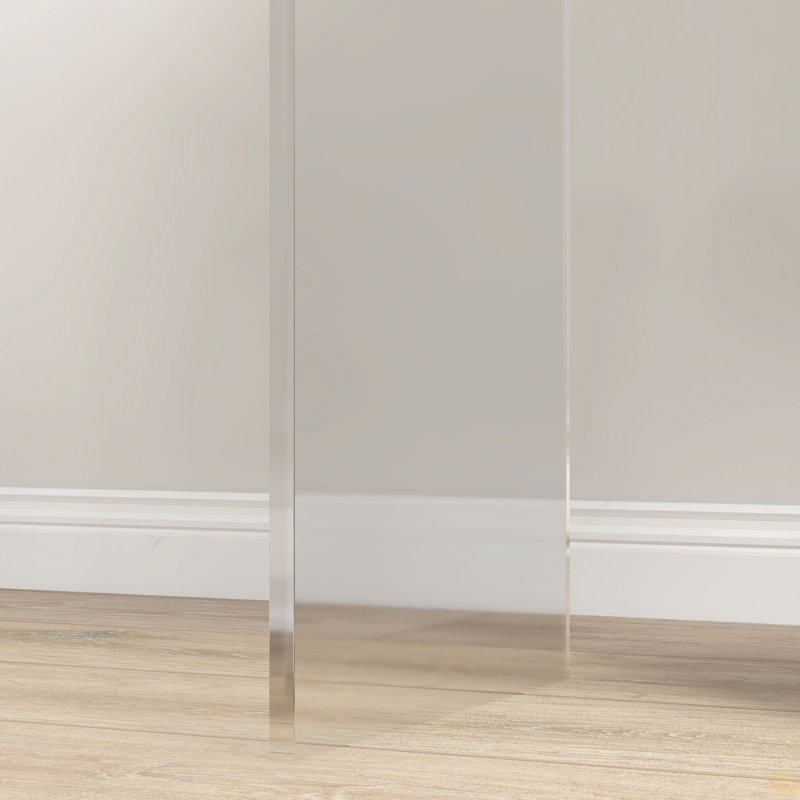 Table basse rectangulaire en acrylique 21 mm, H 21 po x L 21 po x l 12 po