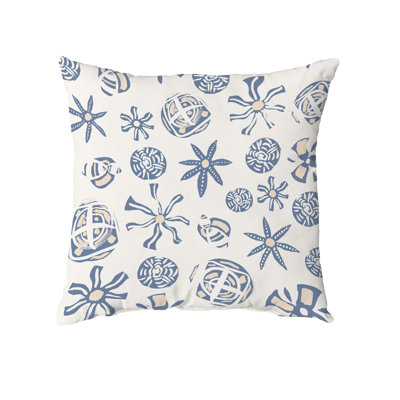 Outdoor Rectangular Cotton Pillow Cover & Insert