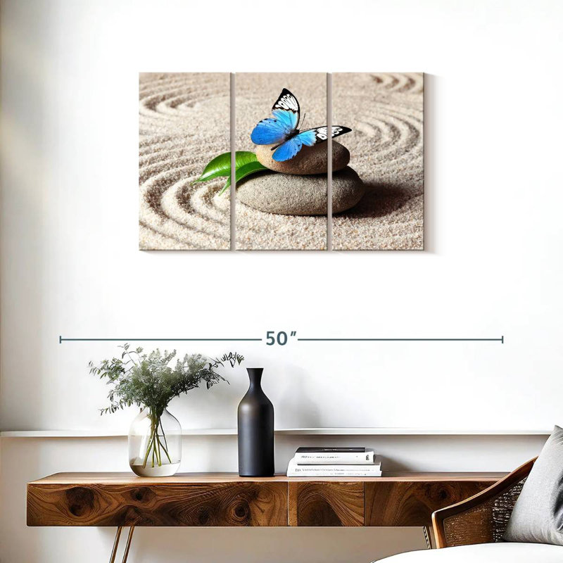 Peaceful Butterfly, 20" H x 33" W