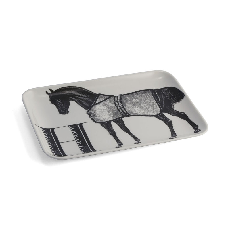 Thomas Paul Alphabet Melamine Platter, H
