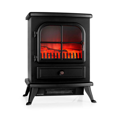 Klarstein 38cm W Black Electric Stove