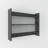 Suat 3 Piece Tiered Shelf with Adjustable Shelves-1413571625